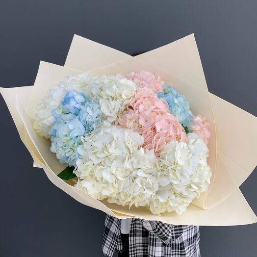 Ramo de hortensias