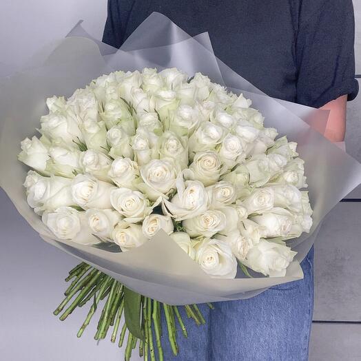 101 white roses