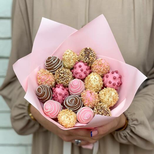 Букет из клубники в шоколаде 18-20 шт - Crispy