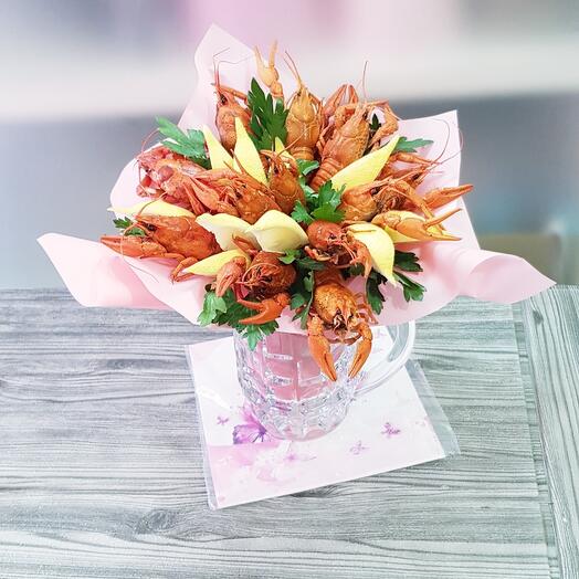 Раки в пивной кружке для неё 💘