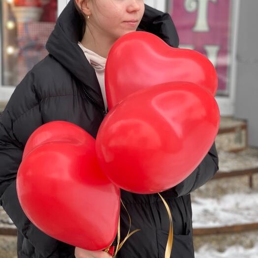 Шарик сердце ( латекс)