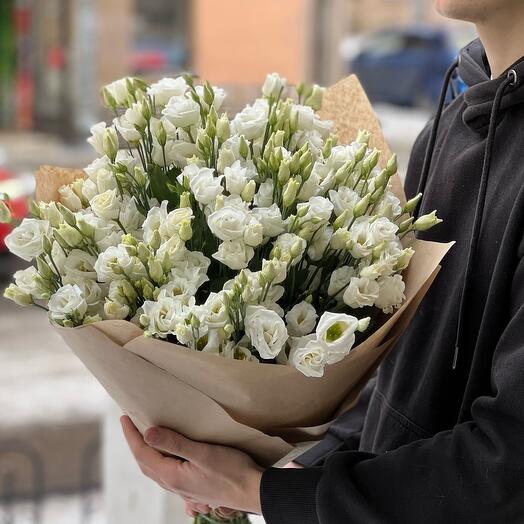 21 Lisianthus eustoma blanco