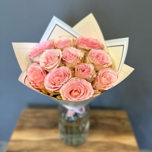 Rosas delicadas