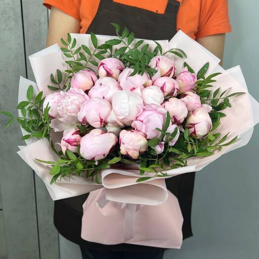 Bouquet of peonies