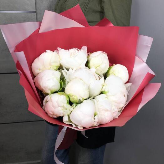 Bouquet of peonies