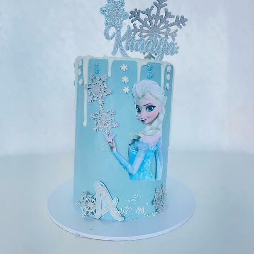 Bespoke Elsa Birthday Cake, Кондитерские и пекарни в Лондоне, купить по цене 130 GBP, Торты в Tk cakes с доставкой