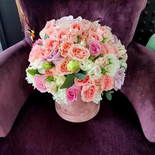 Flowers in a box