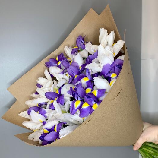 Ирисы микс 35💜
