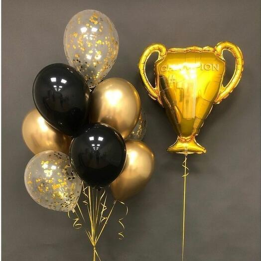 Черно золотой сет Мой чемпион