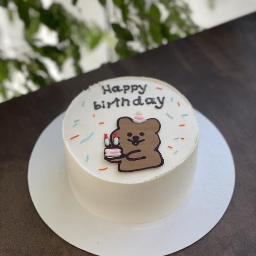 Бенто торт "Happy birthday"