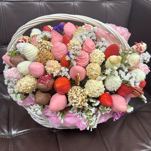 Клубника в шоколаде XL