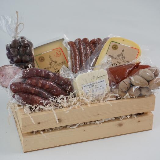 Подарочный набор (сырно/мясной набор) в подарок мужчине/женщине