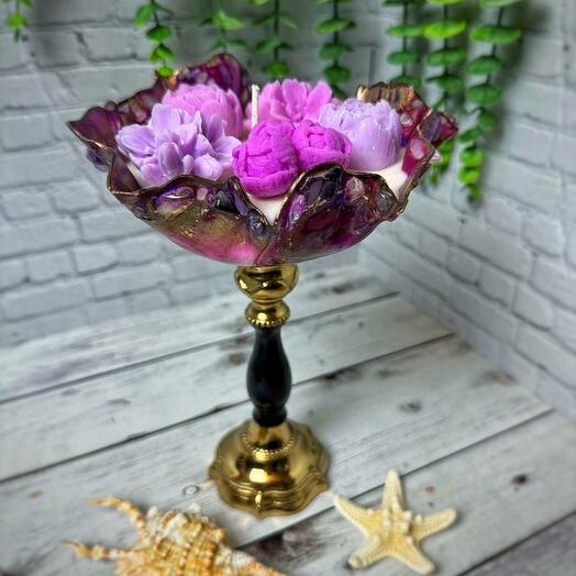 Свеча в вазе