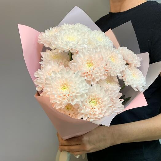 Букет из кустовых хризантем Алтай