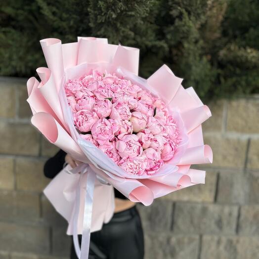 💍Большой букет из пионов