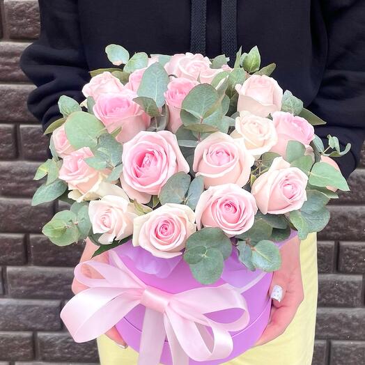 Розы в коробке🌺