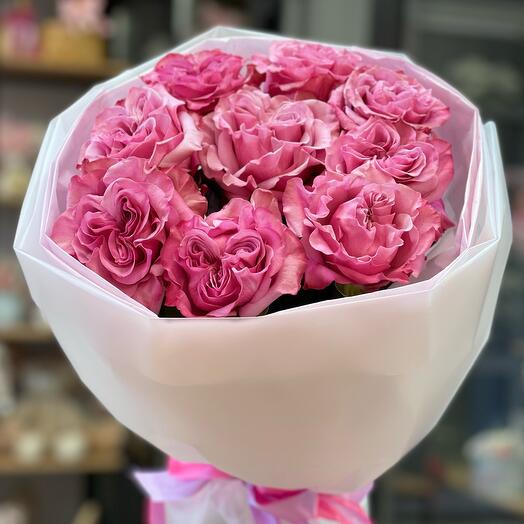 Букет из пионовидных роз