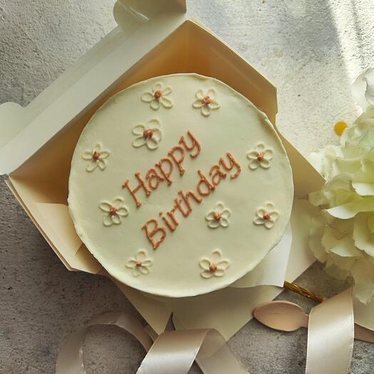 Бенто торт "Happy birthday" 🥳
