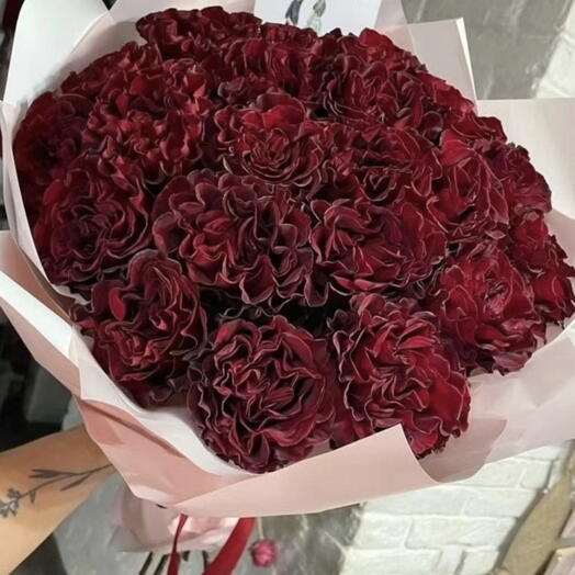 Кружевные пионовидные розы "Hearts"