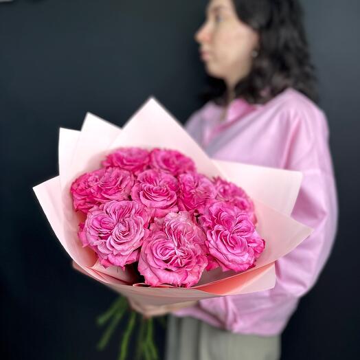9 rosas de peonía