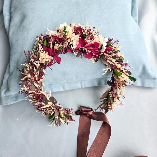 Цветочный веночек на голову🌸