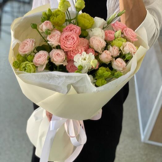 Для тебя с пионовидной розой 💕