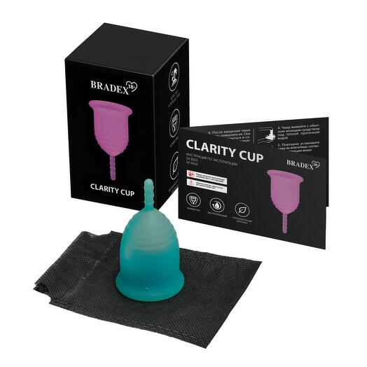 Менструальная чаша Clarity Cup, S, SX 0056 голубой