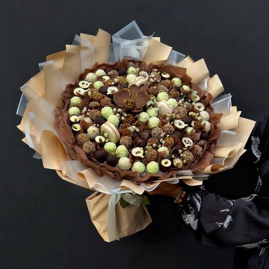 Сладкий букет из конфет 🍫