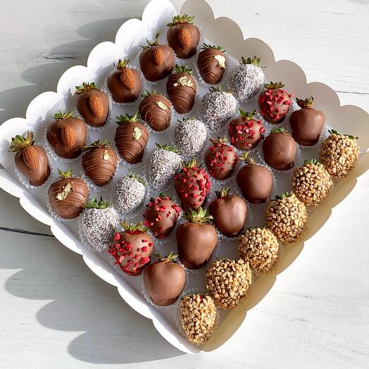 Клубника в шоколаде «шоколадный»