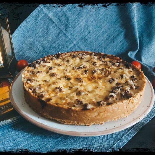 Пирог с мясной начинкой