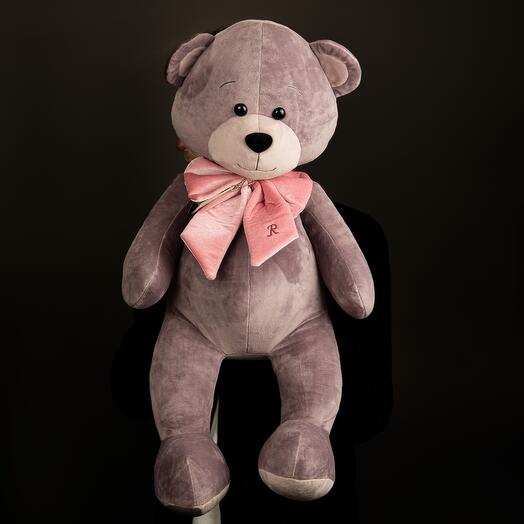 Большой мягкий мишка Ронни, 70 см