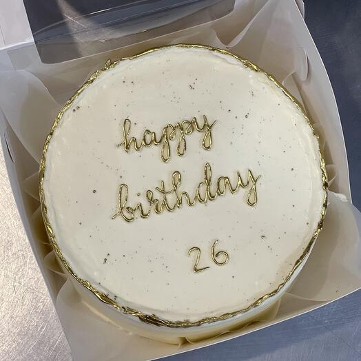 Бенто торт «happy birthday»