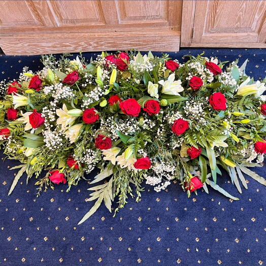 Casket Spray Arrangement 3ft