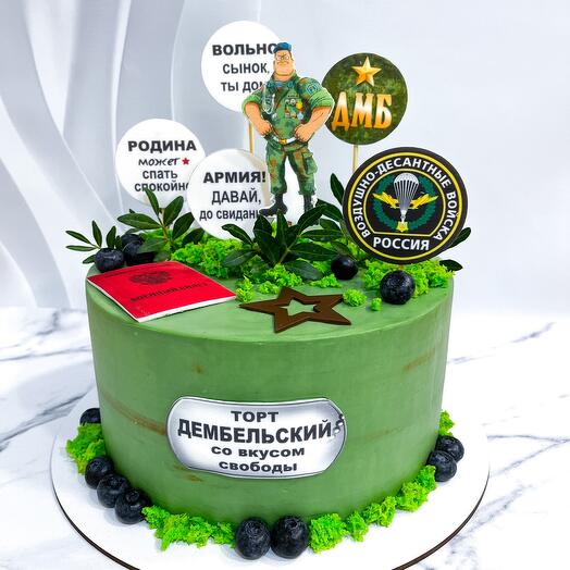 Торт Сникерс дембельский