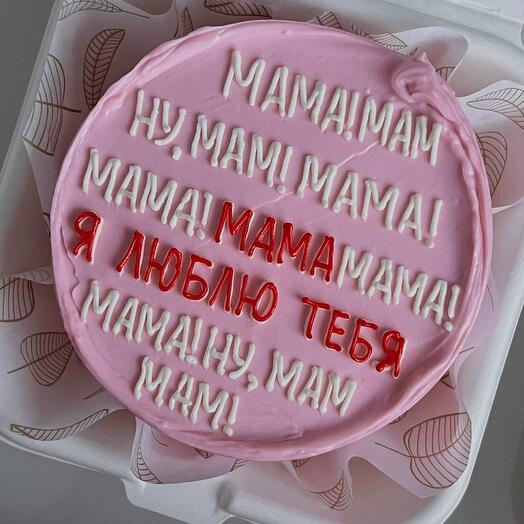 Бенто торт для МАМЫ