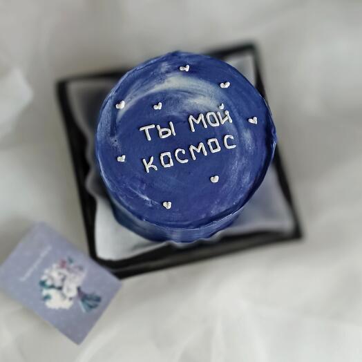 Бенто торт "ТЫ МОЙ КОСМОС"
