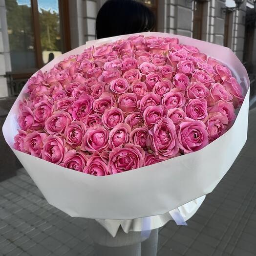 151 розовая роза