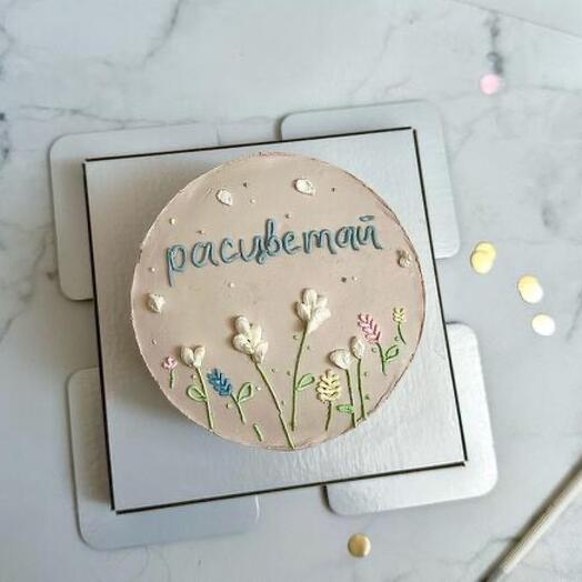 Бенто-торт "Расцветай"