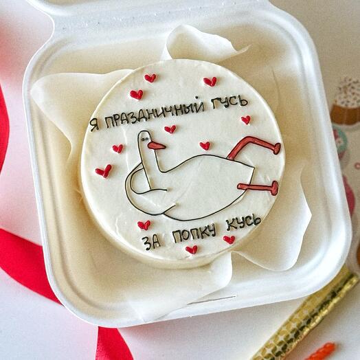 Pastel de cumpleaños Bento ganso