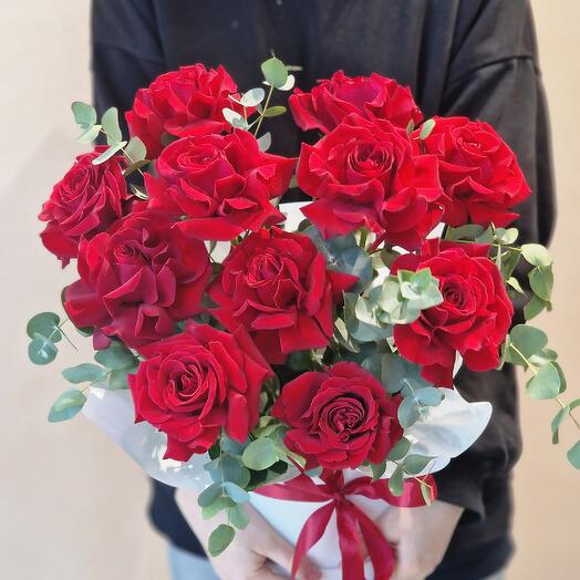 Розы французские в коробке