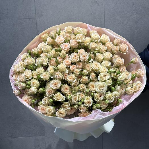25 кустовых роз