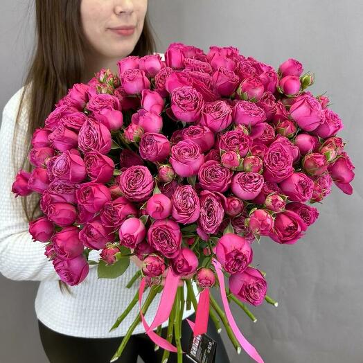 Букет «роскошный с пионовидной розой