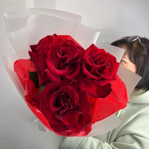 Ramo de rosas francesas
