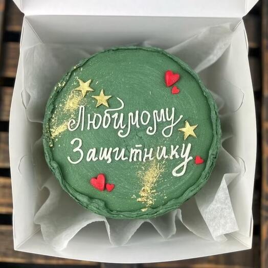 Бенто торт Любимому Защитнику