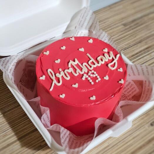 Бенто-торт birthday