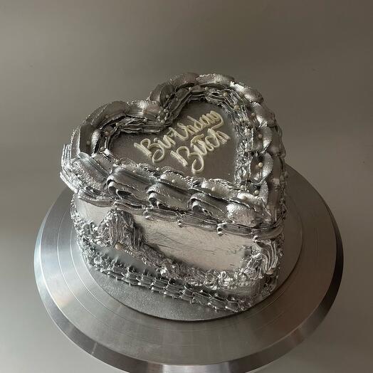 Торт в стиле ламбет «светящийся»