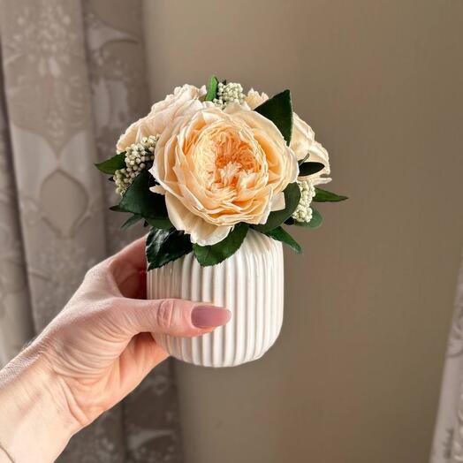 Букет в вазе Nude