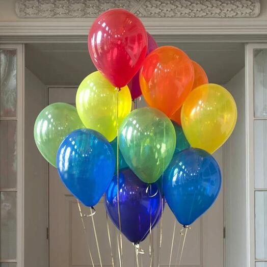 Фонтан из 13шаров