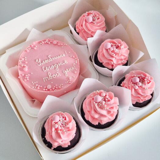 Набор бенто + капкейки