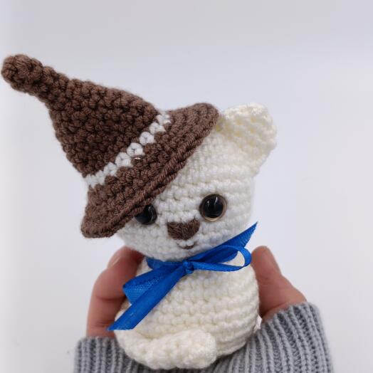 Мягкая игрушка Кот со шляпой